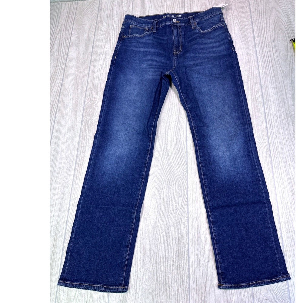 Old Navy Plus Straight Built-In Flex Jeans Medium Wash Size 18 Plus NWT
